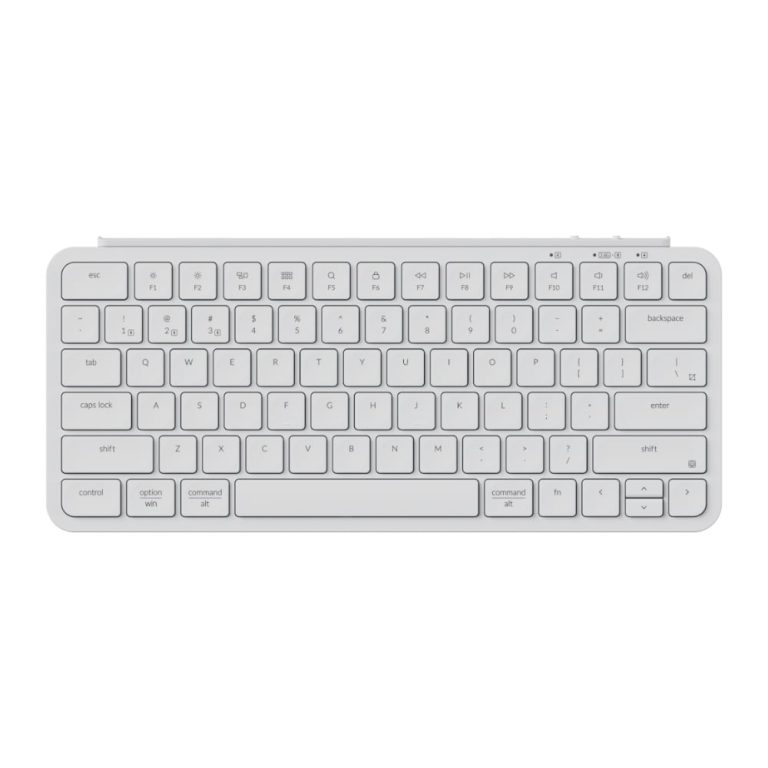 Keychron B1 Pro Ultra-Slim 75% Wireless Keyboard - Ivory White White