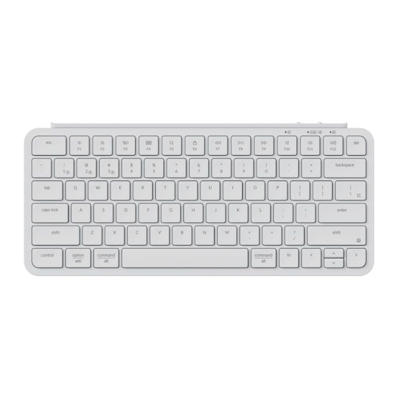 Keychron B1 Pro Ultra-Slim 75% Wireless Keyboard - Ivory White White