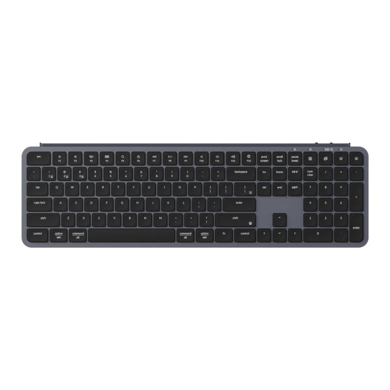 Keychron B6 Pro Ultra-Slim 100% Wireless Keyboard – Space Grey Space Grey