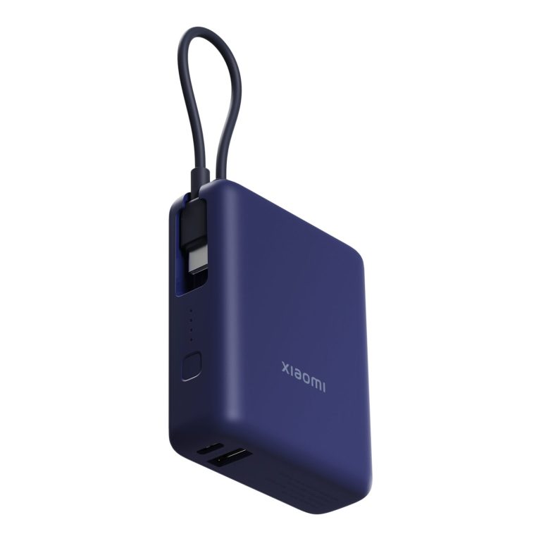 Xiaomi 33W Power Bank 10000 (Integrated Cable) - Blue -