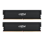 Crucial Pro DDR5 6000MHz 32GB Overclocking Memory Kit - Black Black