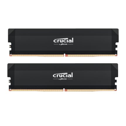 Crucial Pro DDR5 6000MHz 32GB Overclocking Memory Kit - Black Black