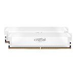 Crucial Pro DDR5-6000 64GB Overclocking Memory Kit - White -