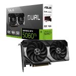 ASUS Dual GeForce RTX 5060 Ti OC Edition 16GB GDDR7 Graphics Card Black
