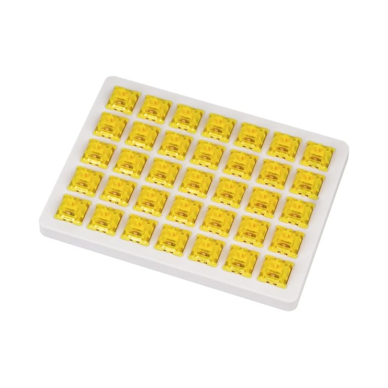 Keychron Yellow Gateron Phantom Switches 110 pcs Yellow