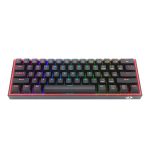 Redragon K617 FIZZ 60% Wired RGB Gaming Keyboard - Black -