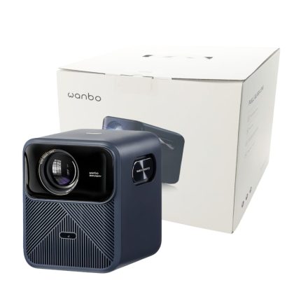 WANBO MOZART 1 PRO 1080P 900ANSI Android 11 Smart Home Theatre Projector - Dark Blue Dark Blue