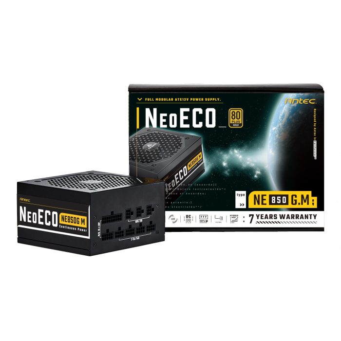 Antec NeoECO Gold Modular 850W Power Supply Unit (80 PLUS® Gold