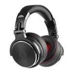 Oneodio Pro 50 Professional Wired Over Ear DJ and Studio Monitoring Headphones - BK Black