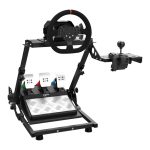 PXN A10 Gaming Racing Wheel Foldable Stand Black