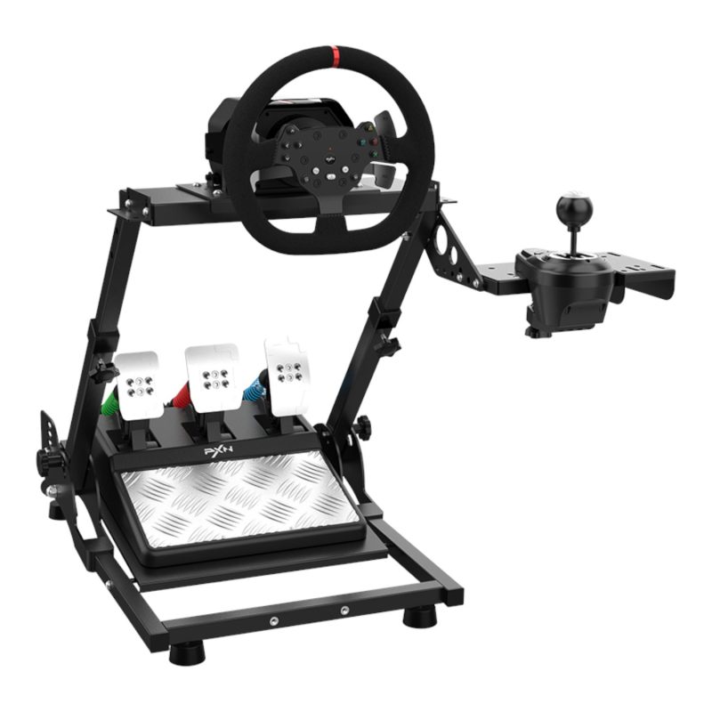 PXN A10 Gaming Racing Wheel Foldable Stand Black