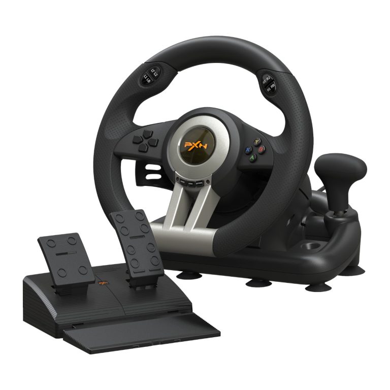 PXN V3 PRO Gaming Steering Wheel Black
