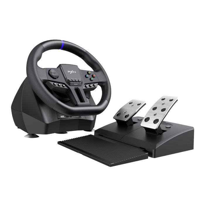 PXN V900 Gen2 Gaming Steering Wheel Black