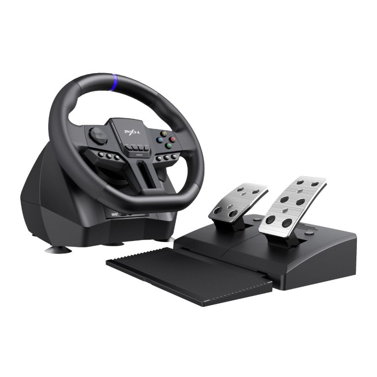 PXN V900 Gen2 Gaming Steering Wheel Black