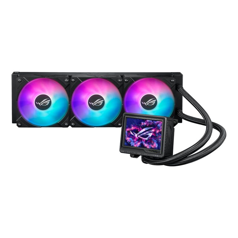 Asus ROG Ryujin III ARGB AIO Liquid Cooler - 3.5" LCD Display Black
