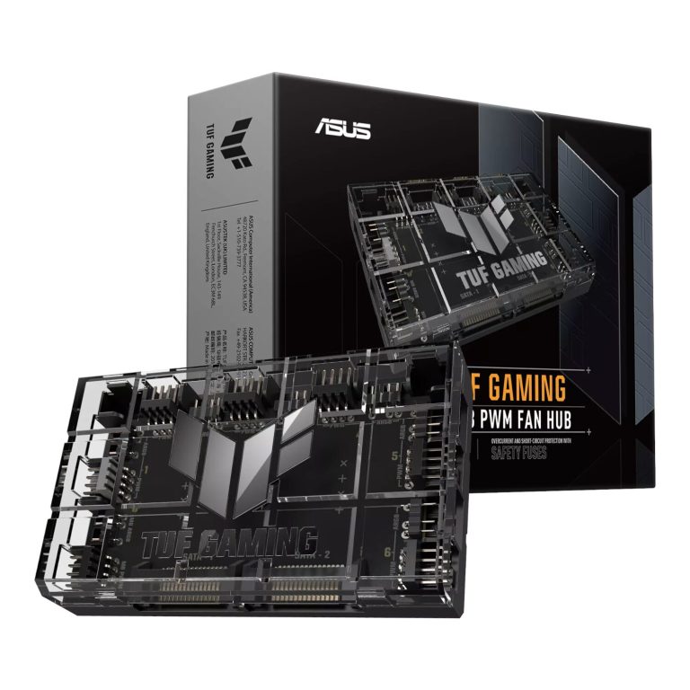 Asus TUF Gaming ARGB PWM Fan Hub Black
