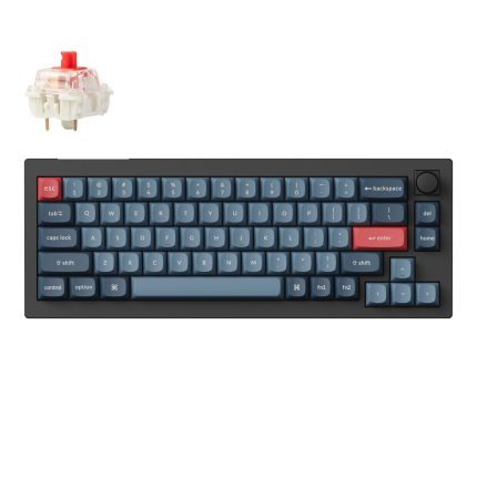 Keychron V2 Max 65% RGB Mechanical Keyboard - Gateron Jupiter Red -