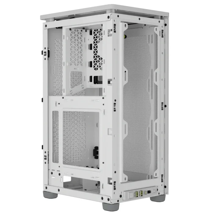 2000D AIRFLOW White Mini-ITX PC Case; 3x 2.5'' Drive Bays; Up to 360mm Radiator compatible - Corsair 2000D AIRFLOW, Small Form Factor (SFF), PC, White, Mini-ITX, 9 cm, 36.5 cm