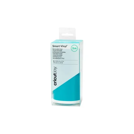 2009329 - Cricut Smart Vinyl Removable Aqua 120cm; 1 roll 5.5 in x 10 ft (13.9 cm x 3 m); Matte finish; Works without a cutting - 2009329 - Cricut Smart Vinyl Removable Aqua 120cm; 1 roll 5.