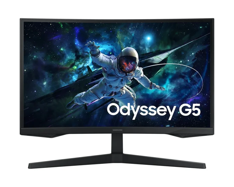 Samsung LS27CG552 27'' Odyssey G5 QHD Curved Monitor; 16:9; 1000R; 2560x1440 resolution; 165Hz; 2500:1 Static; 1ms (MPRT);  178° - Samsung LS27CG552 27''  Curved QHD Gaming; 16:9; 2560x1440 r